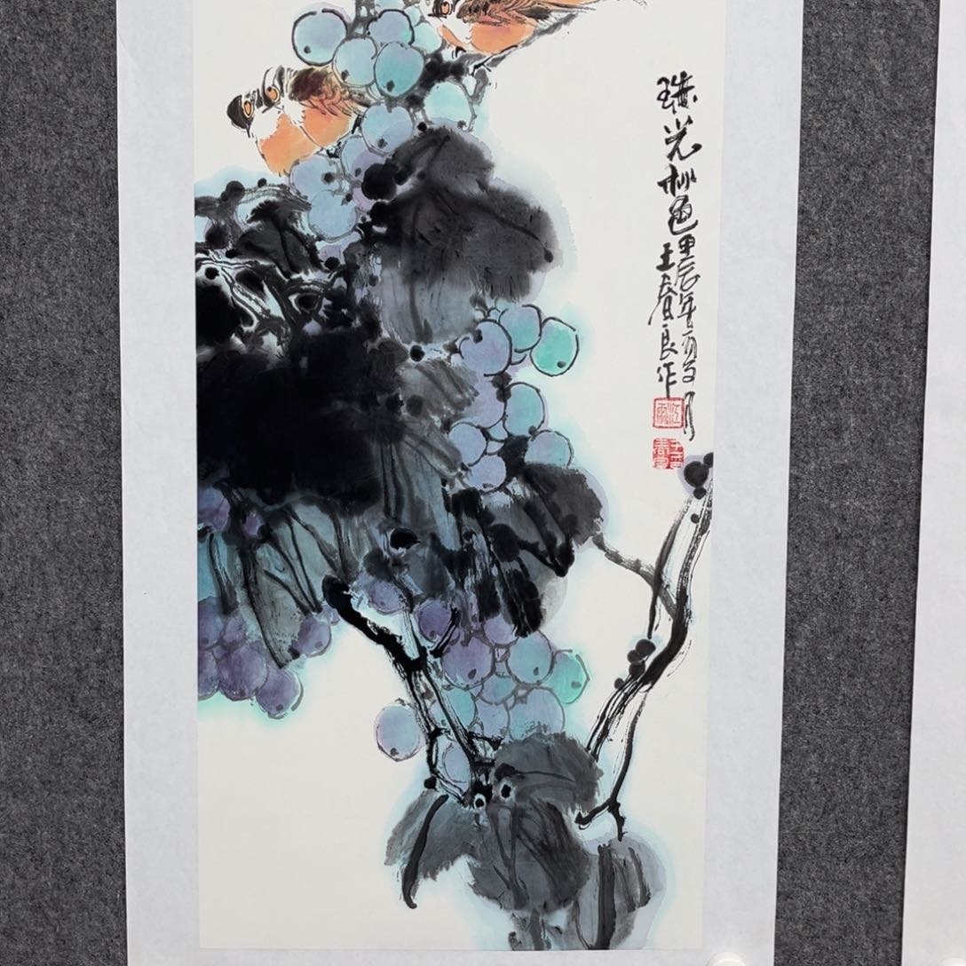 国画天***.宣纸的大小可以说为印刷