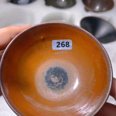 茶盏原矿原釉柴烧建盏