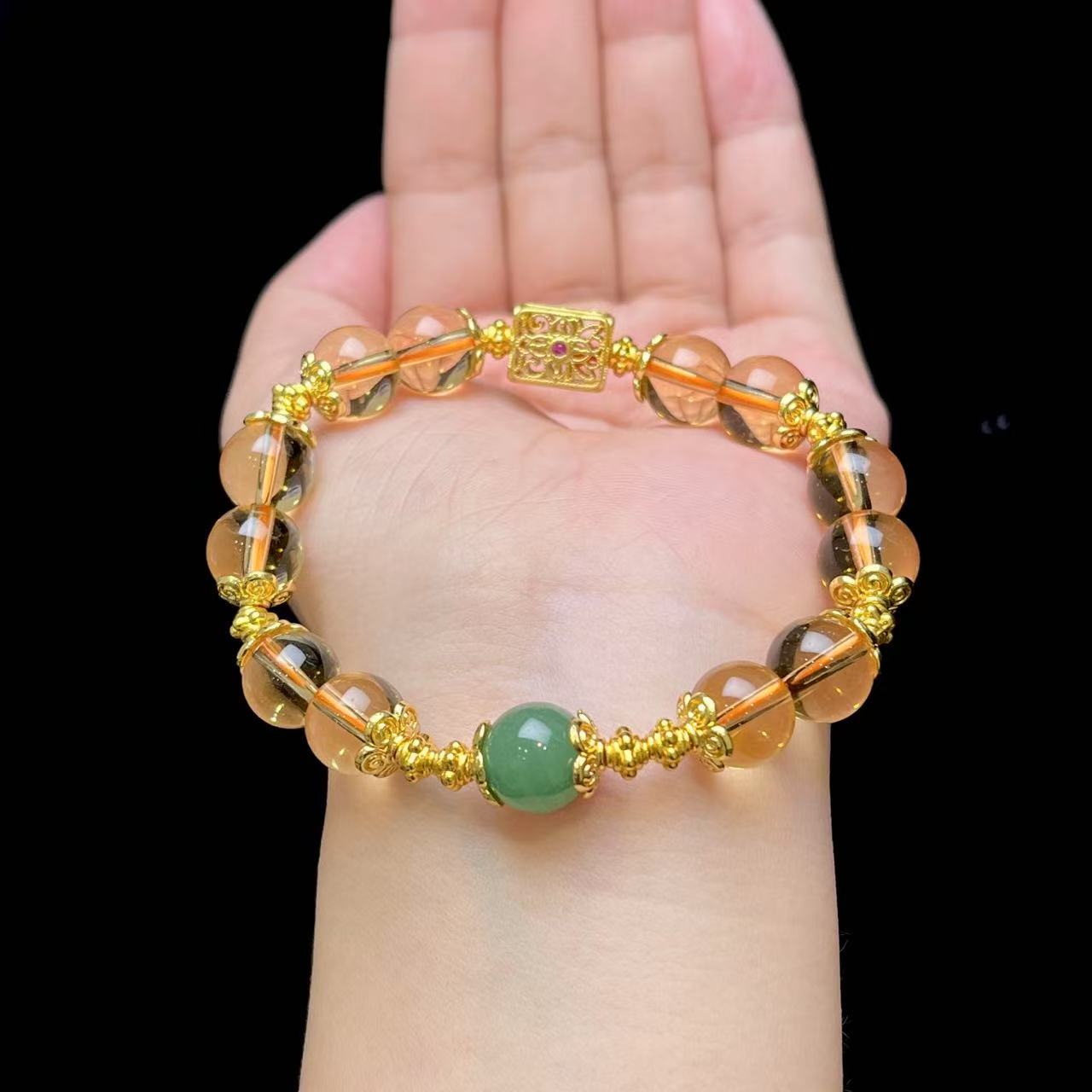 原创DIY水晶手串 E09-21