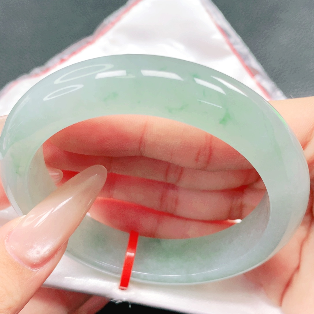 翡翠未镶嵌手镯58