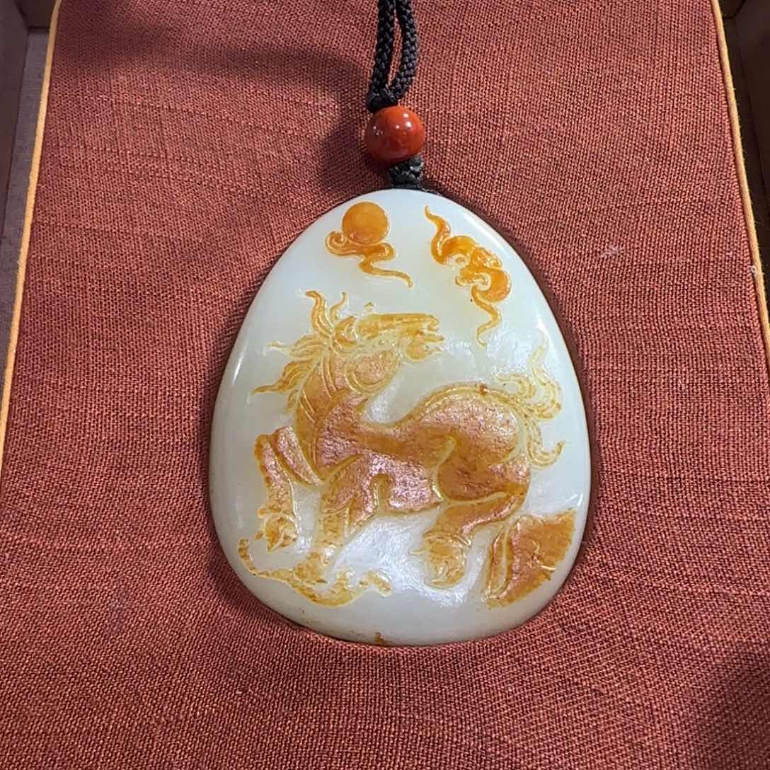 和田玉挂件未镶嵌