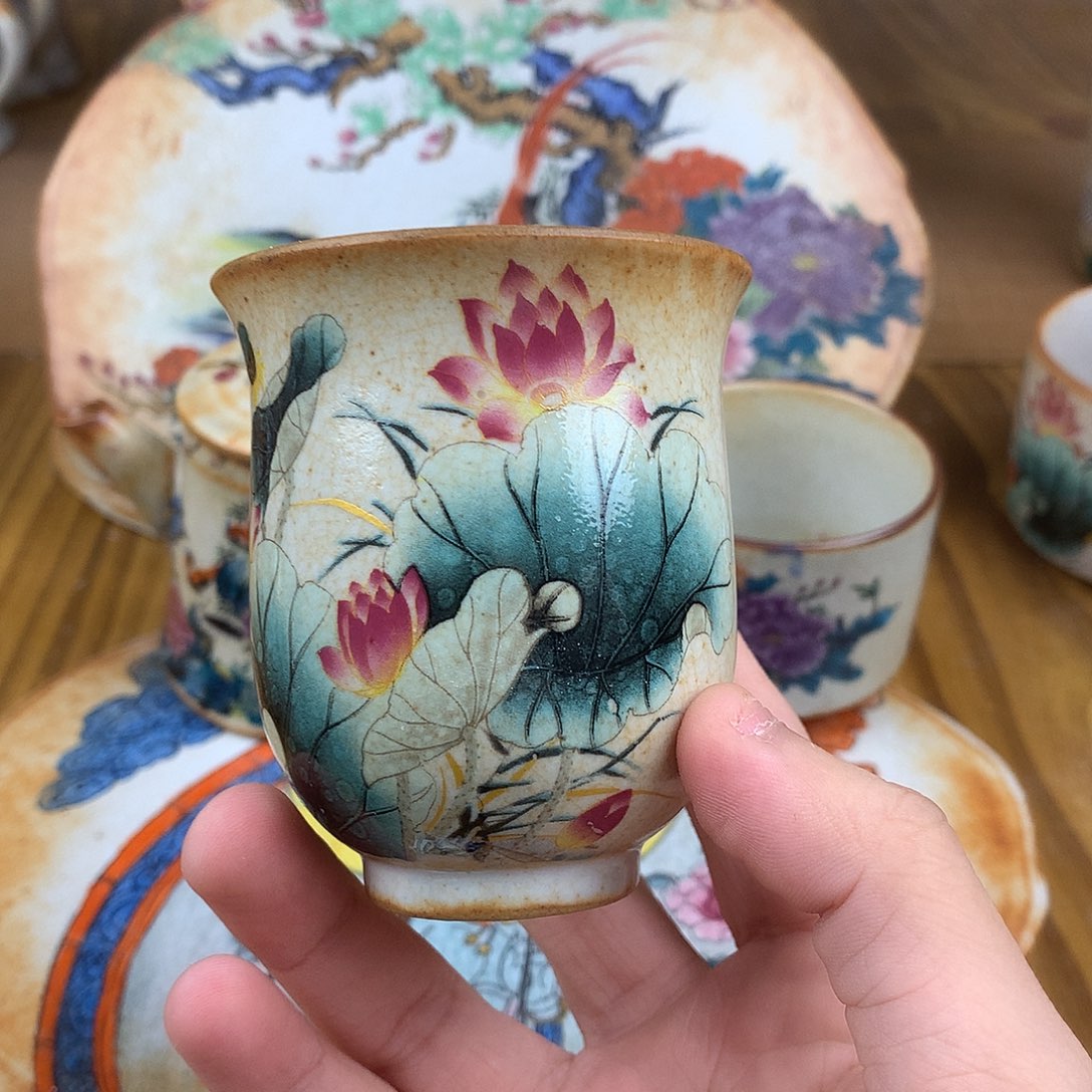 子***心杯景德镇陶瓷手作
