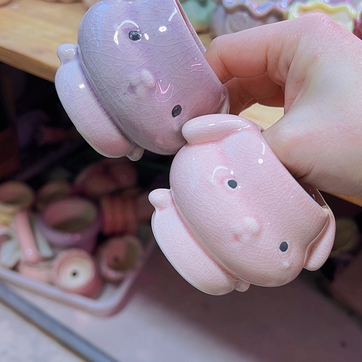 陶瓷花盆当场凑满12包邮