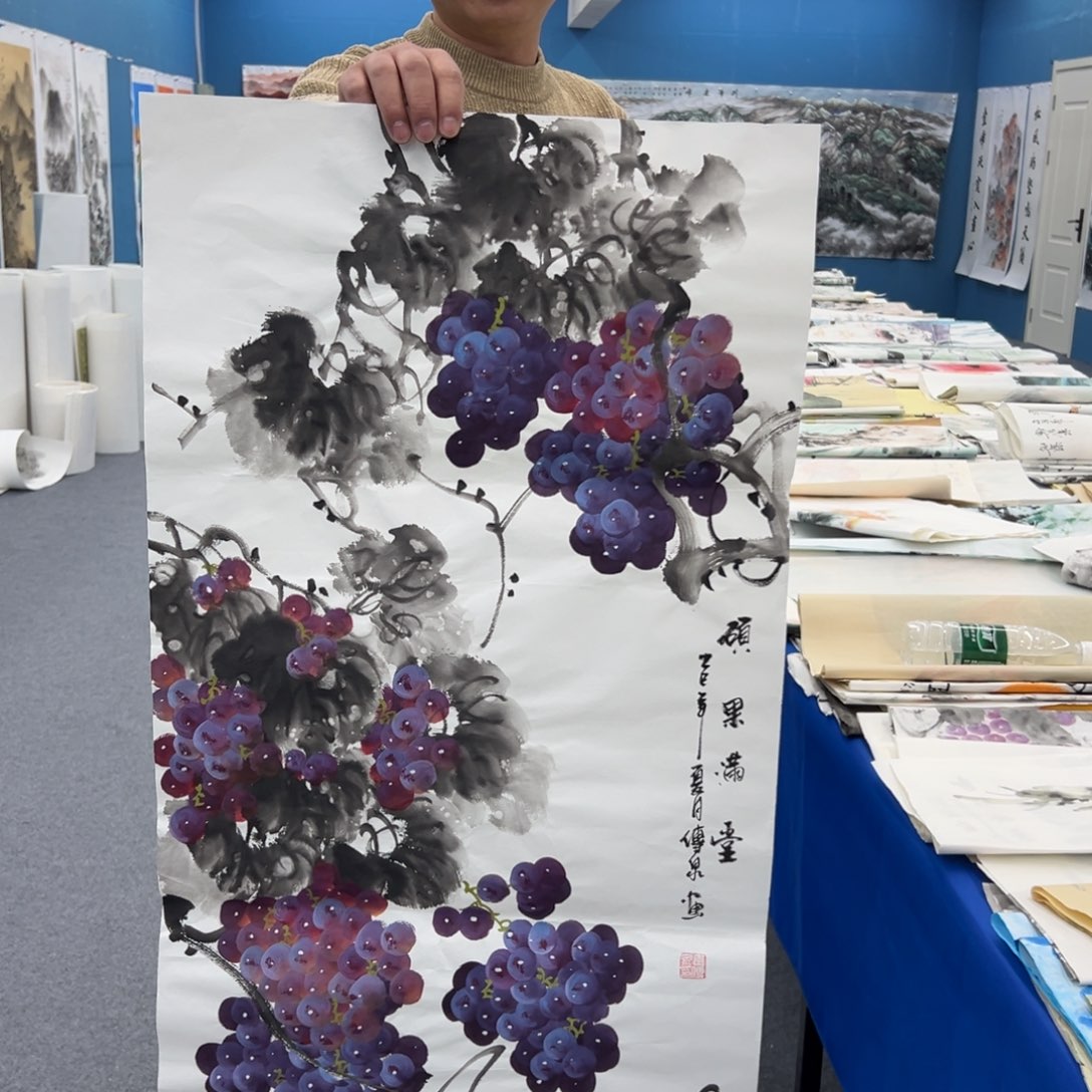 国画国画纯手绘作品