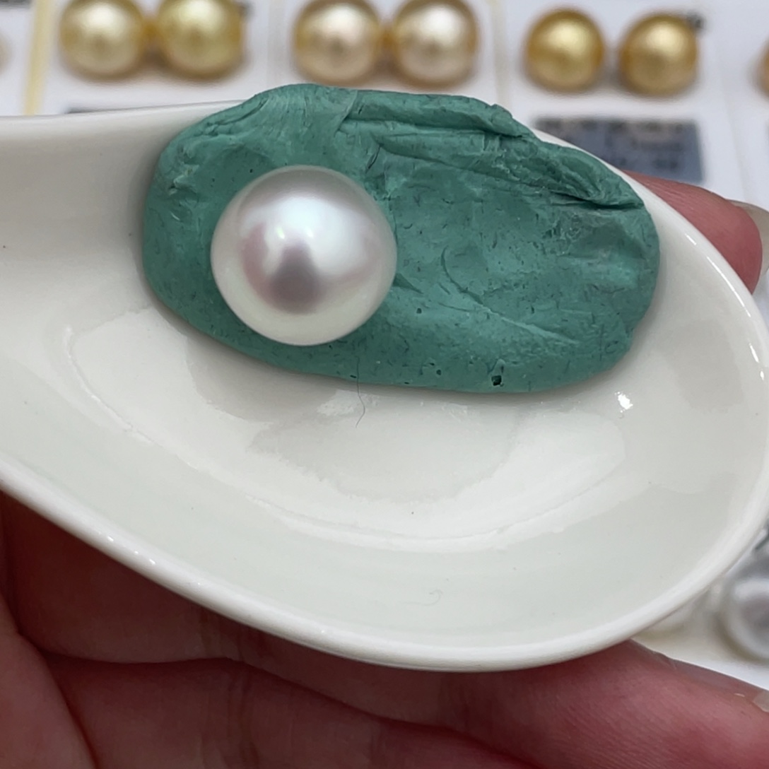 定制海水珍珠裸珠未镶嵌12-13mm