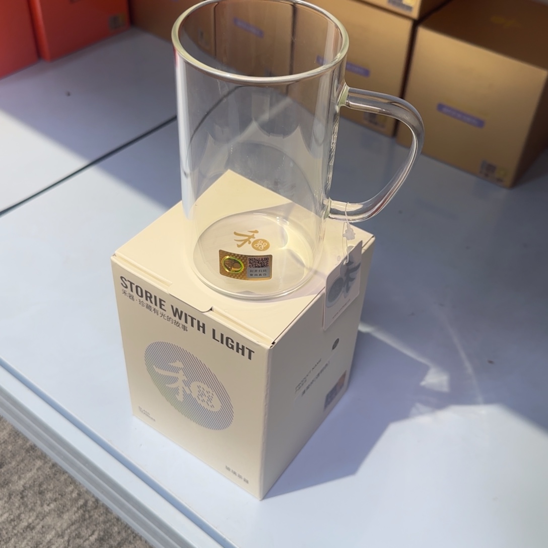 禾器清简杯透明色两只装