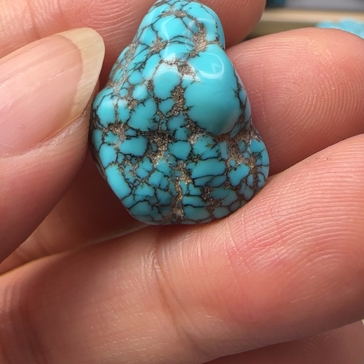 绿松石珠宝奇石未镶嵌