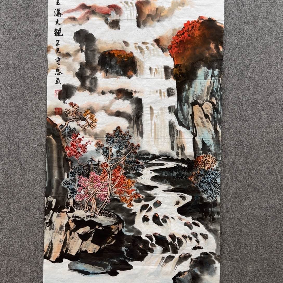 国画zz郭守恩老师手绘作品