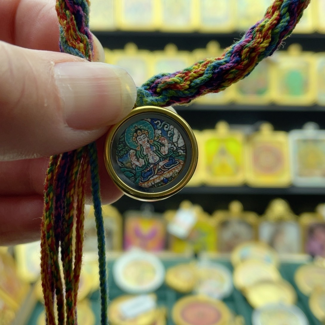 吊坠信**缰唐卡的制作方法与技巧第二