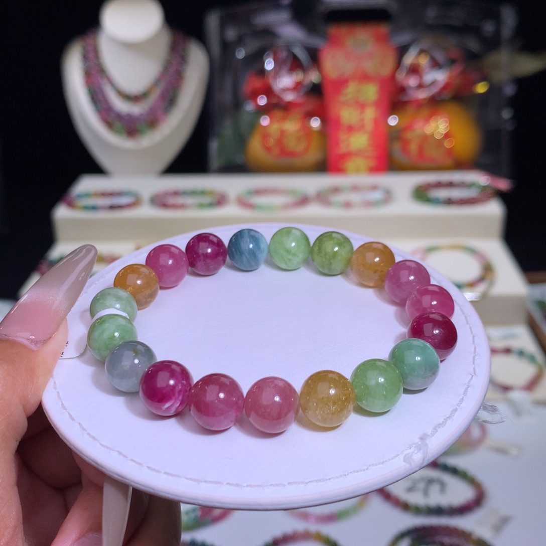 碧玺手链未镶嵌碧玺