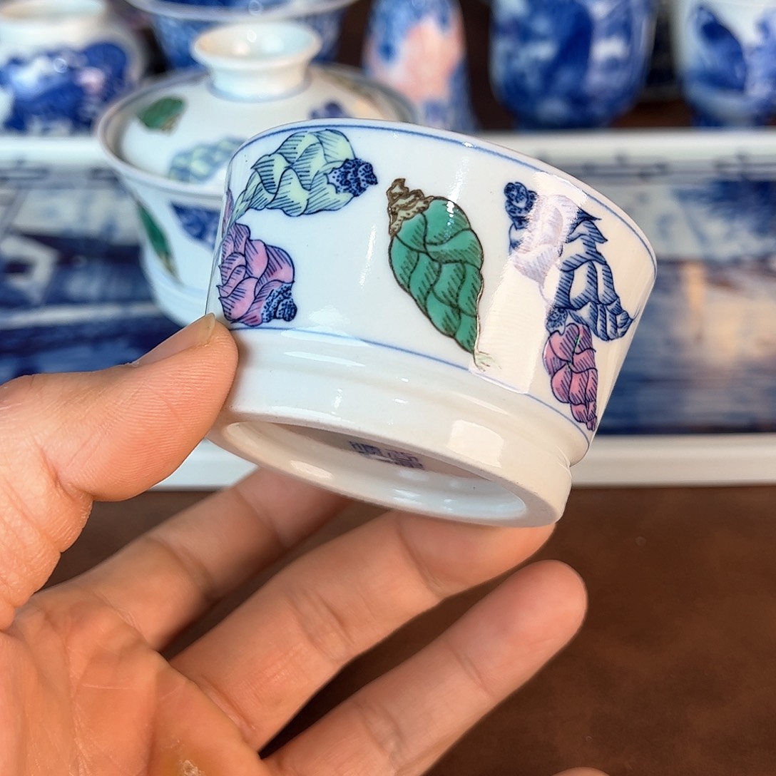 杯景德镇全手工手绘陶瓷