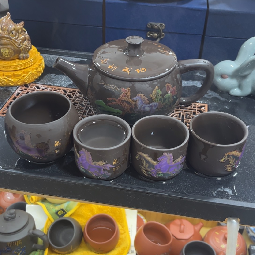 茶杯紫砂紫砂壶一壶4杯