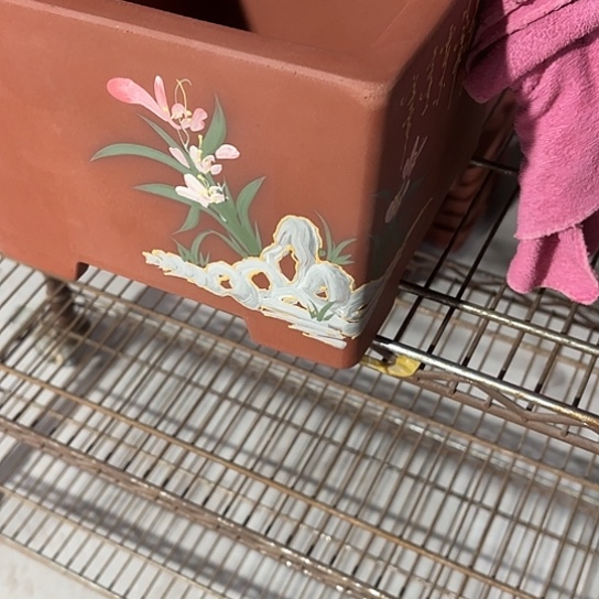 紫砂花盆兰*花宜兴紫砂