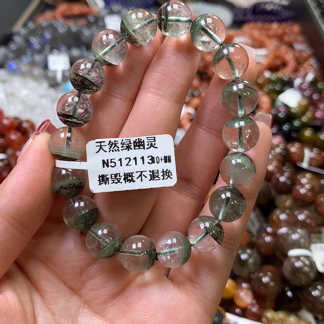 水晶手链未镶嵌，