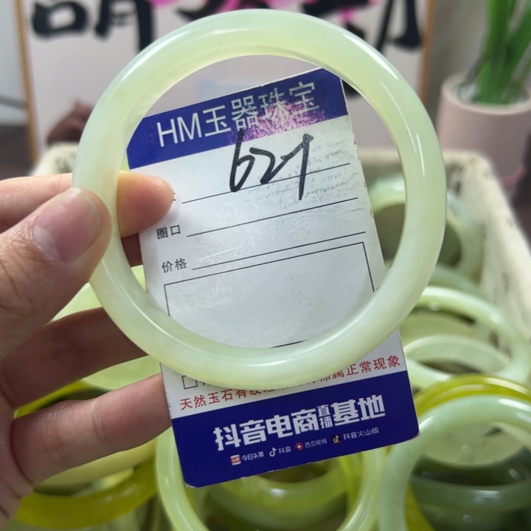 蛇纹石玉手镯未镶嵌418