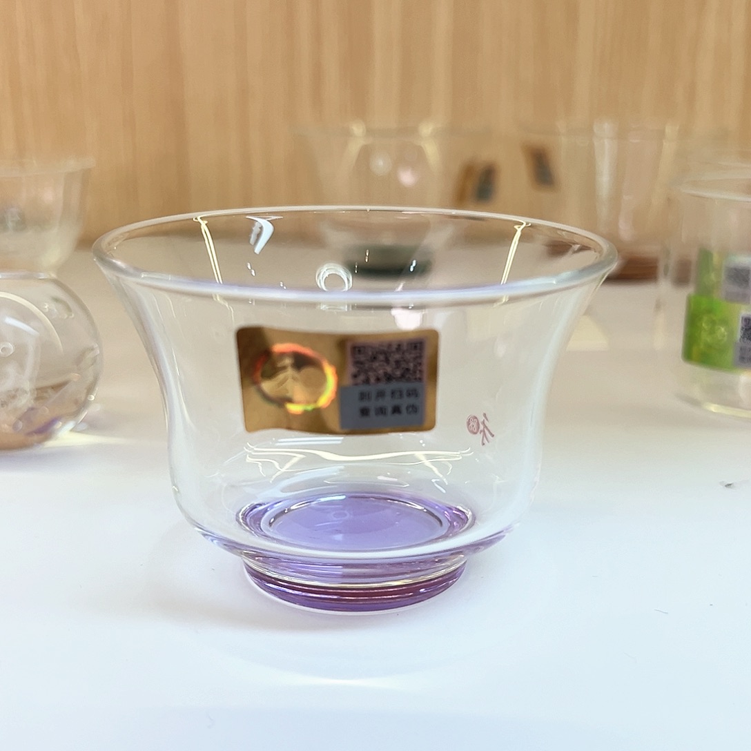 禾器清杯主人杯浅紫色