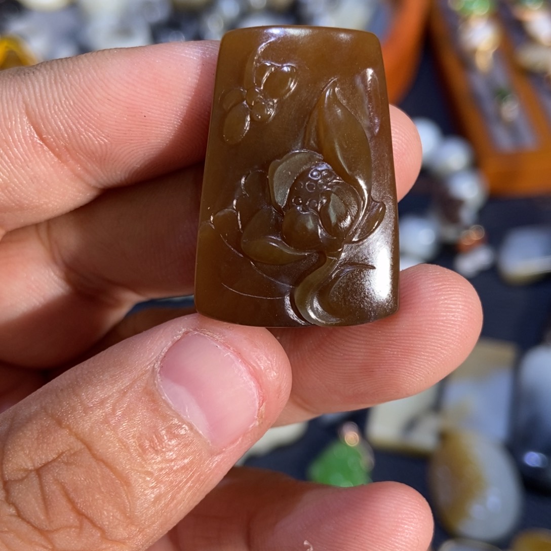 和田玉挂件未镶嵌