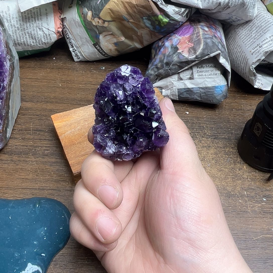 紫晶大型摆件（非配饰）未镶嵌