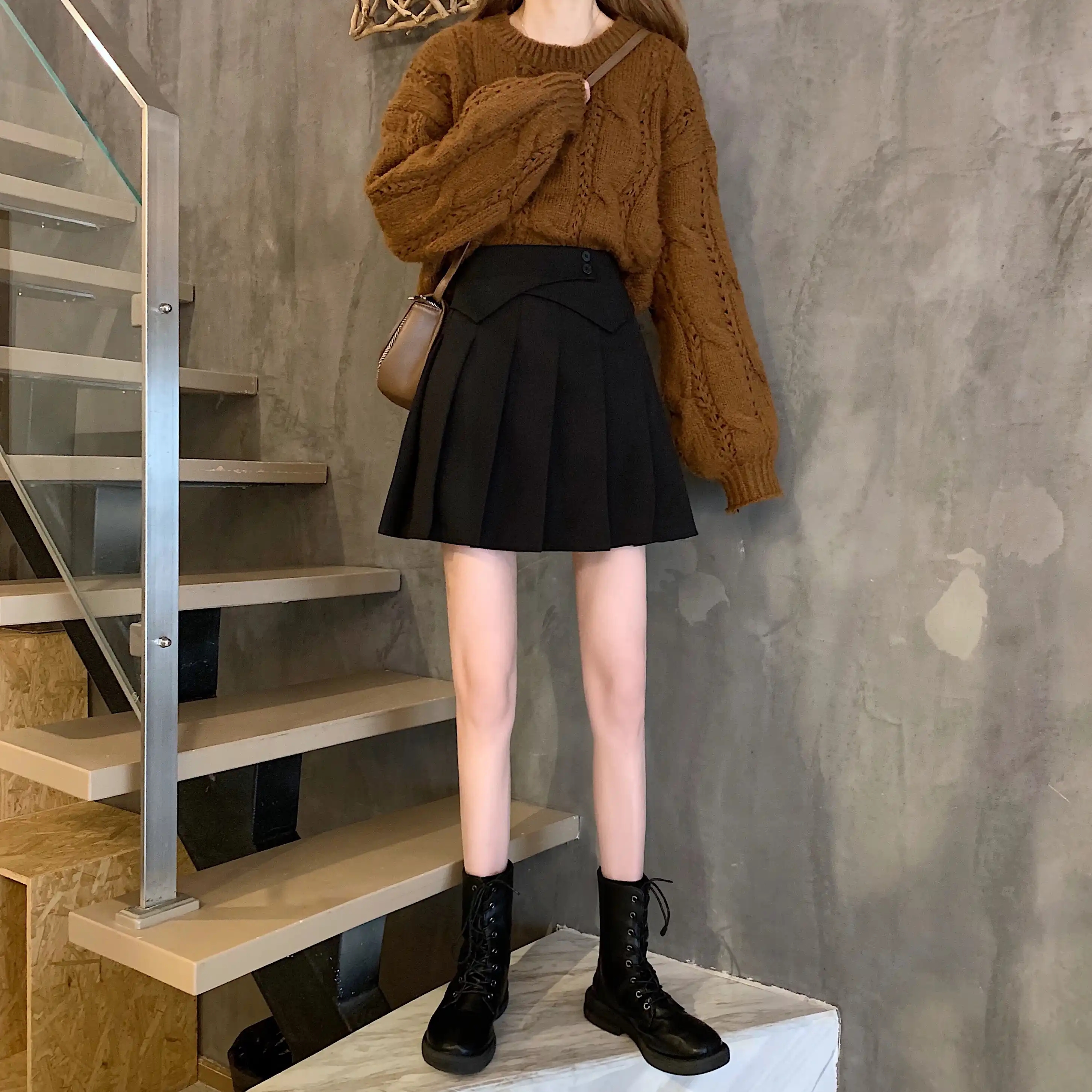【201-250】（过款链接下播勿拍）秋冬款呢子半身裙西装半身裙裤时尚