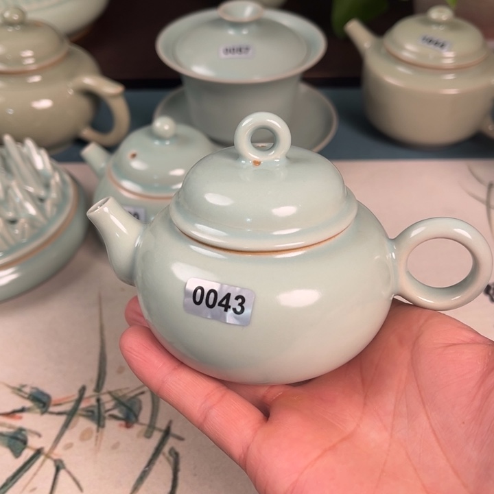 龙***瓷杯子0043 青鸾汝瓷汝州发货