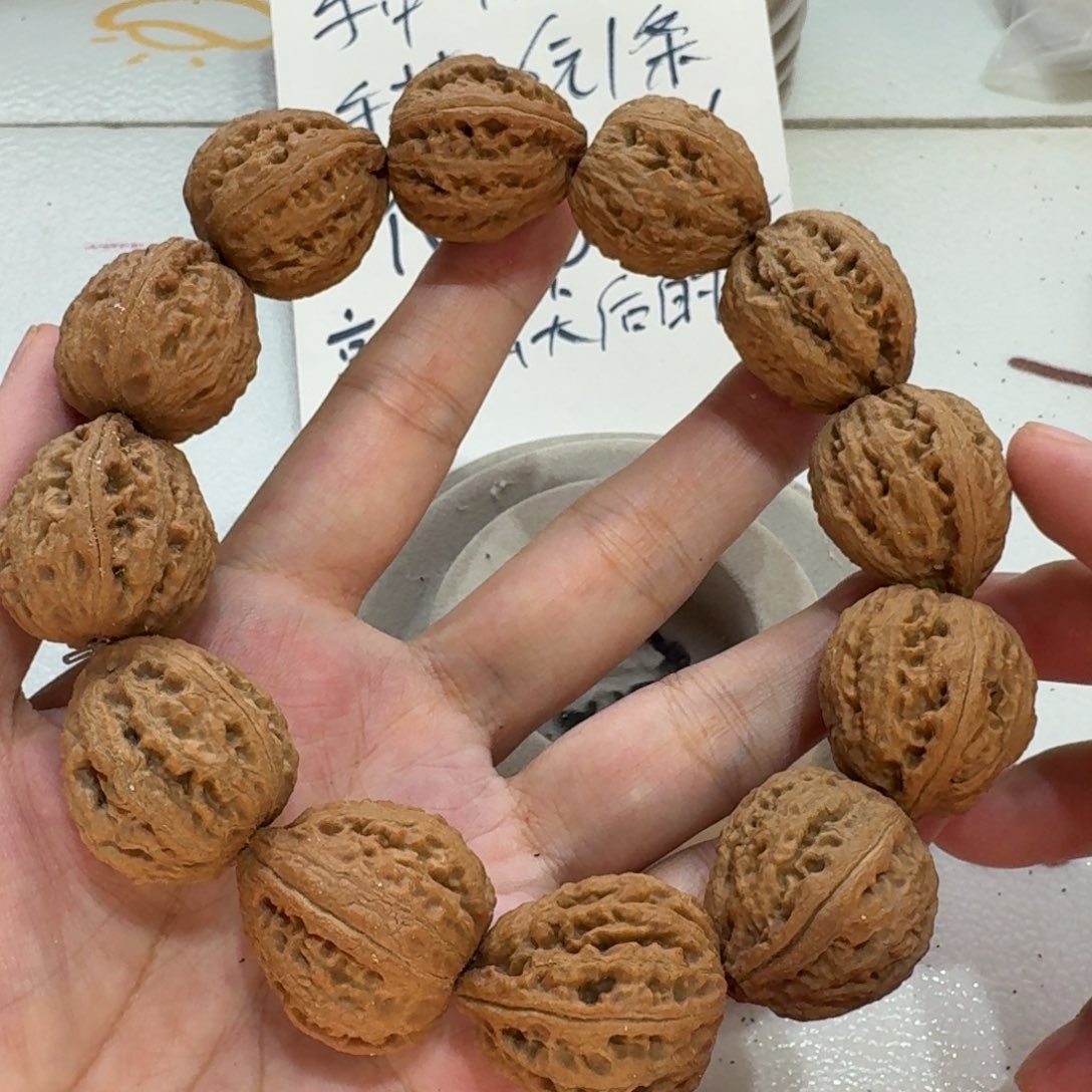 手串/手链核桃8号边24手串一条