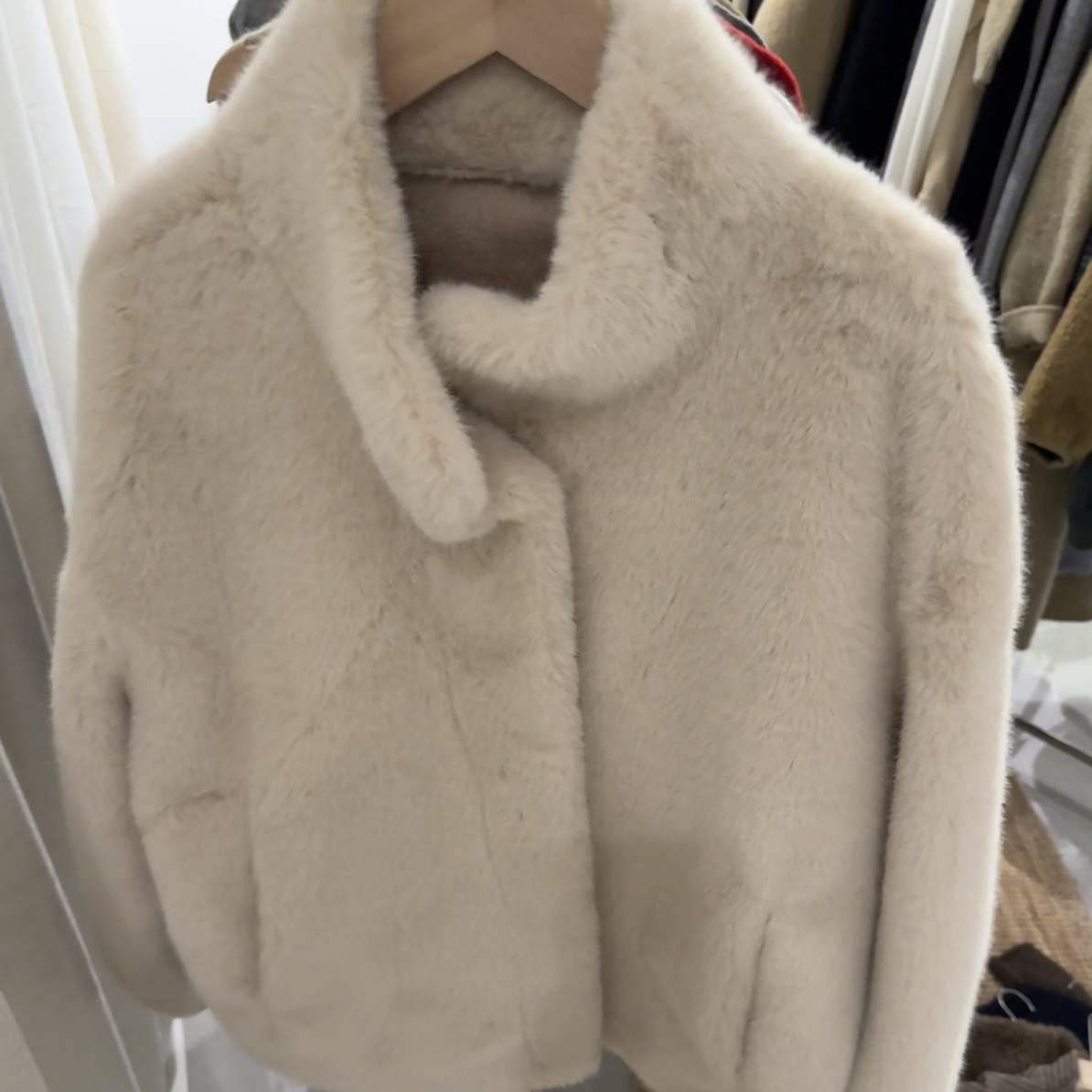 毛针织衫衫毛衣休闲秋冬白色圆领打底衫长袖