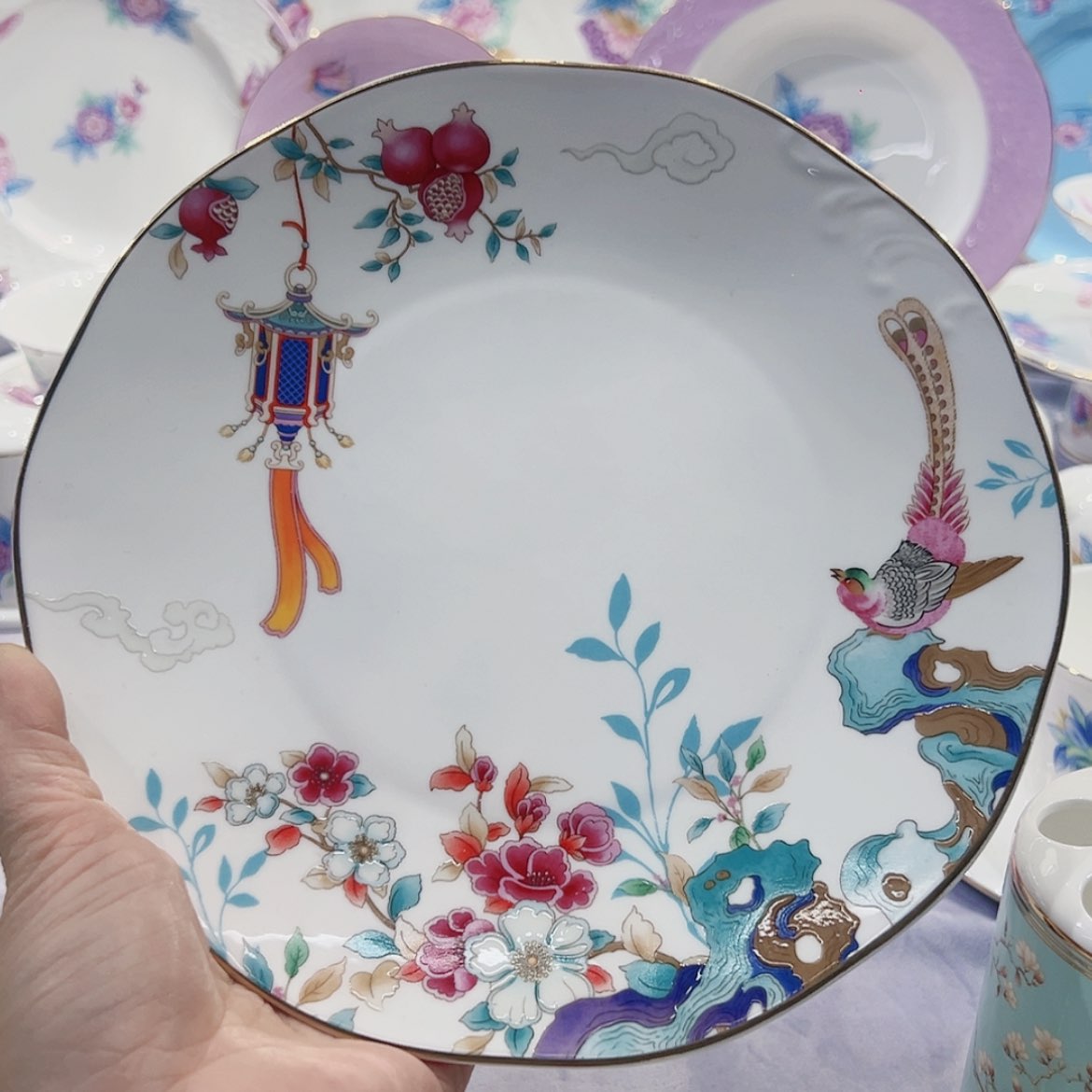 【闪购商品】骨瓷8寸平盘