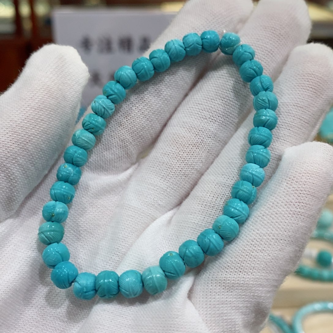 未镶嵌绿松石珠宝奇石