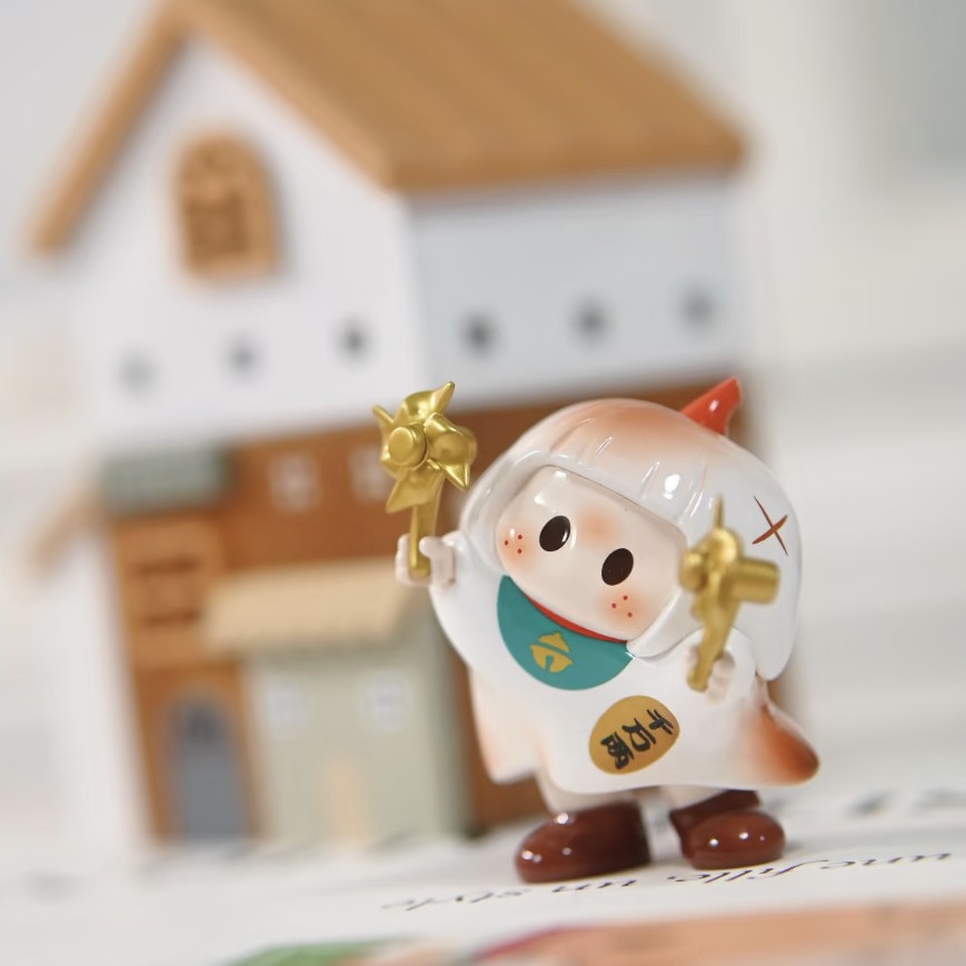 [可可豆]萌粒手办圆珠笔文创周边明款