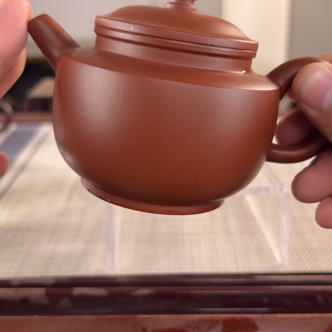 紫砂原矿紫砂 微瑕茶壶