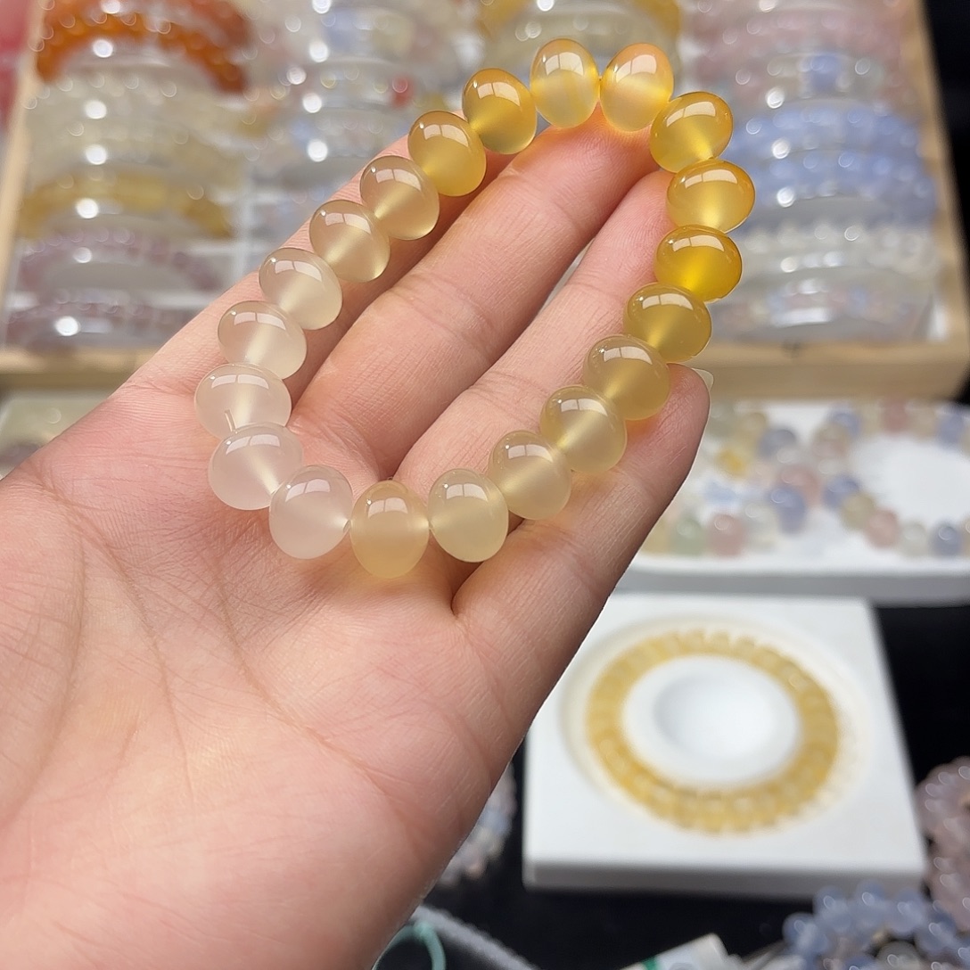 玛瑙/玉髓未镶嵌手链