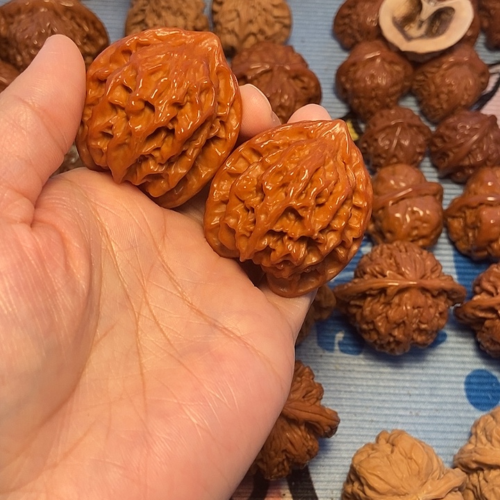 吊坠文玩核桃38公子帽