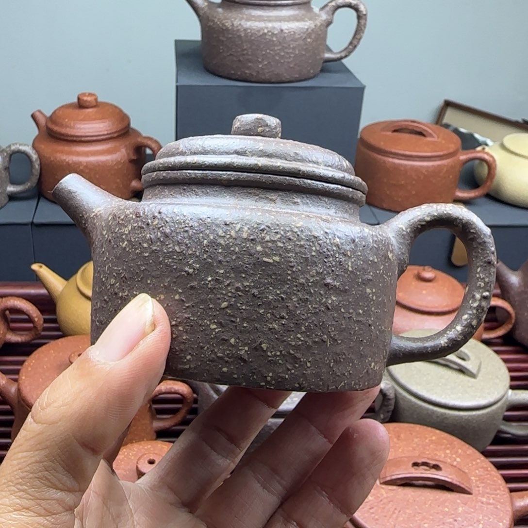紫砂茶壶?****八目煤气窑德钟150cc