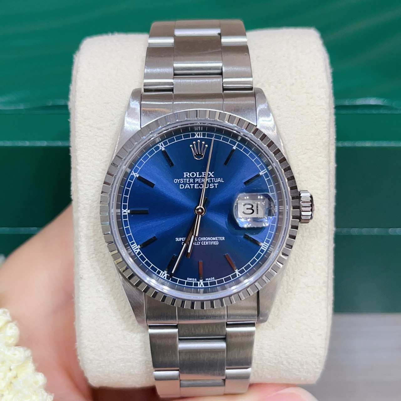 99新 Rolex/劳力士 日志型16220 36mm单表