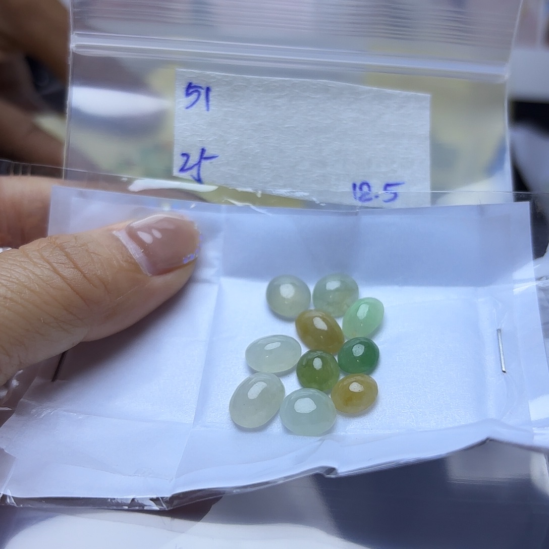 定制翡翠未镶嵌那天