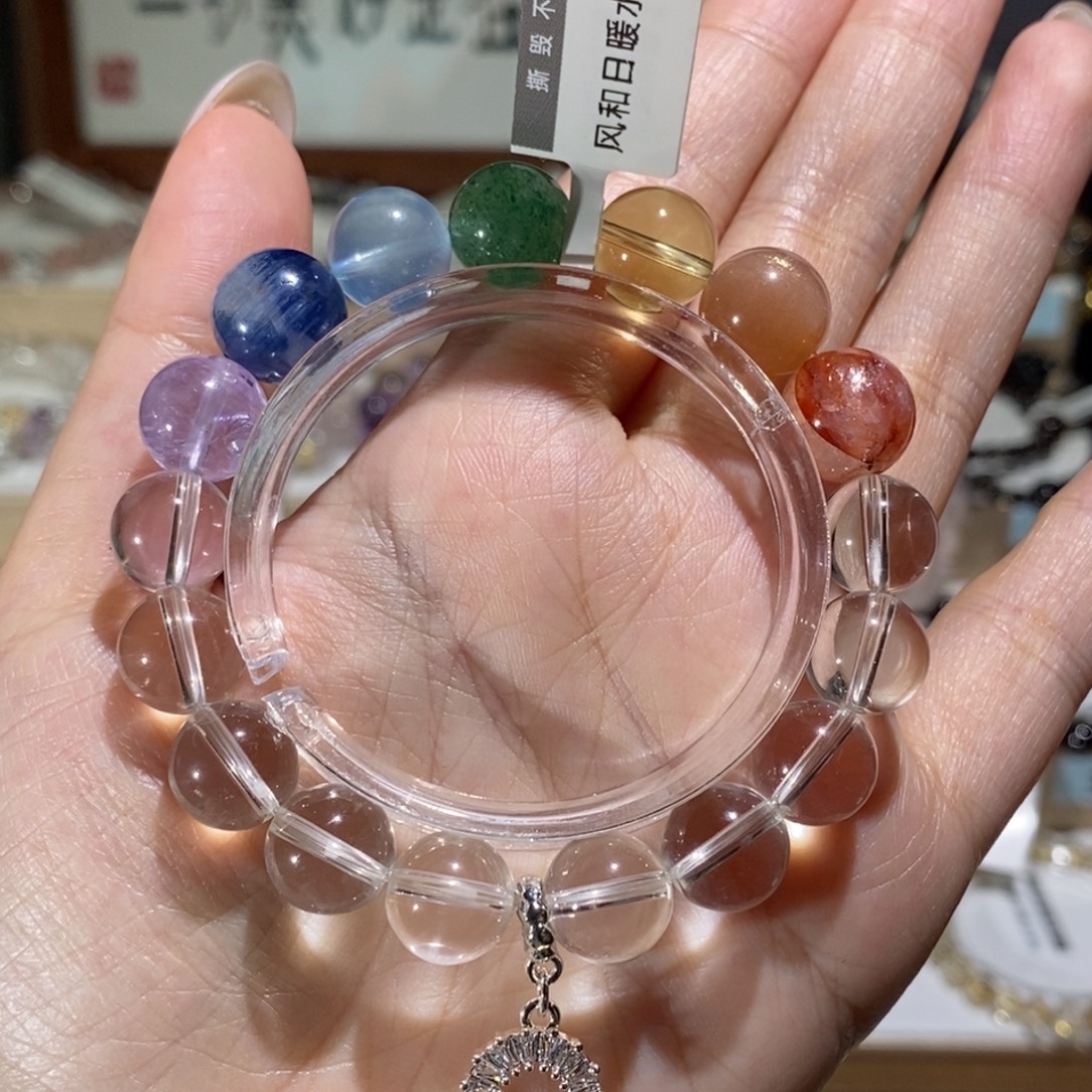 手链合金水晶原创定制水晶「彩虹」