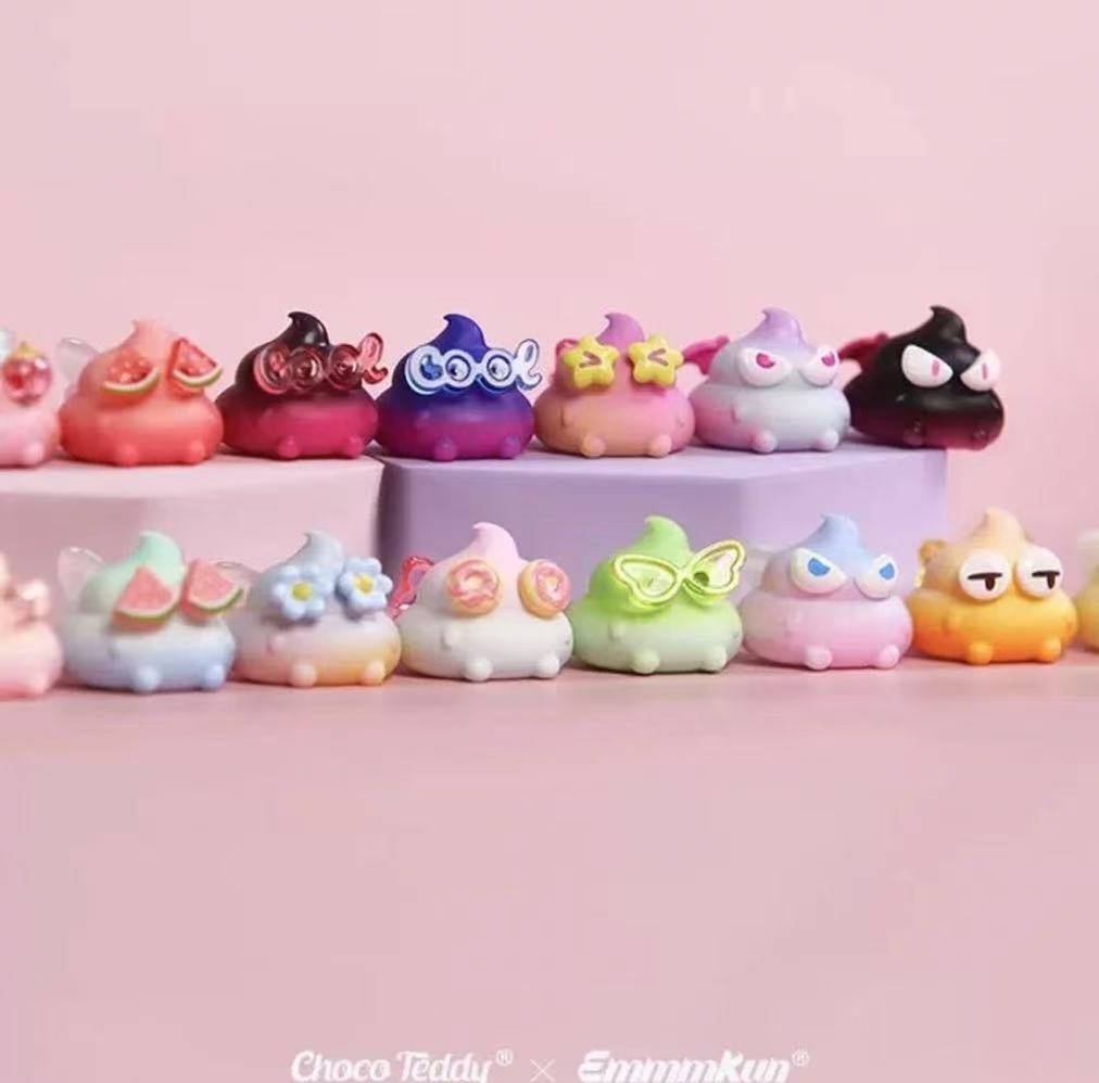  {拆盒）正版萌粒大作战盲盒IP手办眼碌碌三代粑粑萌粒