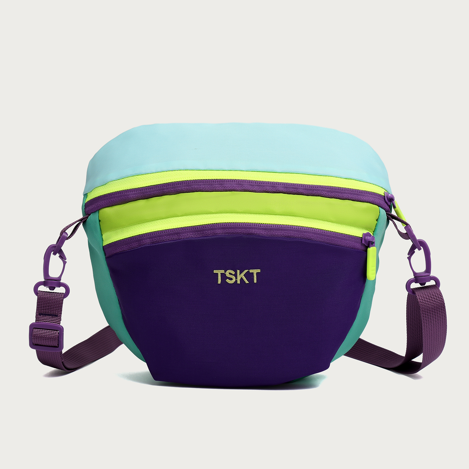 【TSKT正品】休闲斜挎包单肩包运动出游时尚百搭手机包户外登山胸包