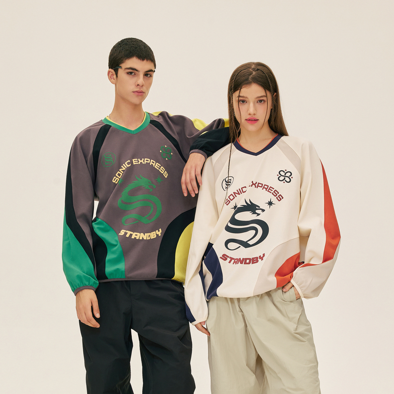 【INXX】Standby潮牌新品运动球衣款T恤男女同款长袖XME3011285