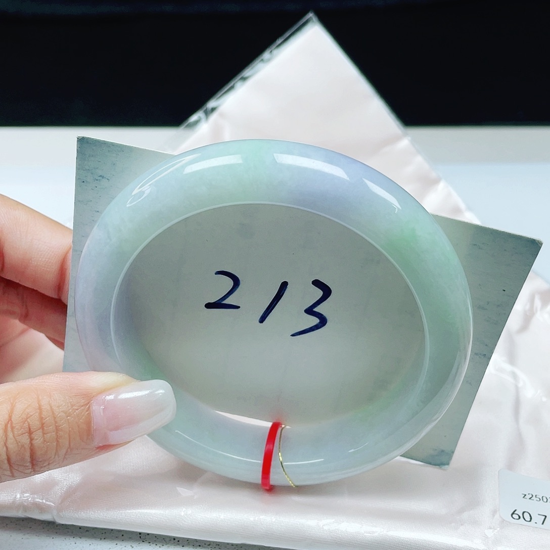 翡翠未镶嵌手镯 正圈60+