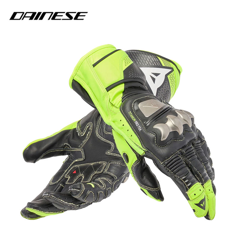 DAINESE/丹尼斯摩托机车长款手套FULL METAL 7钛合金碳纤维手套男