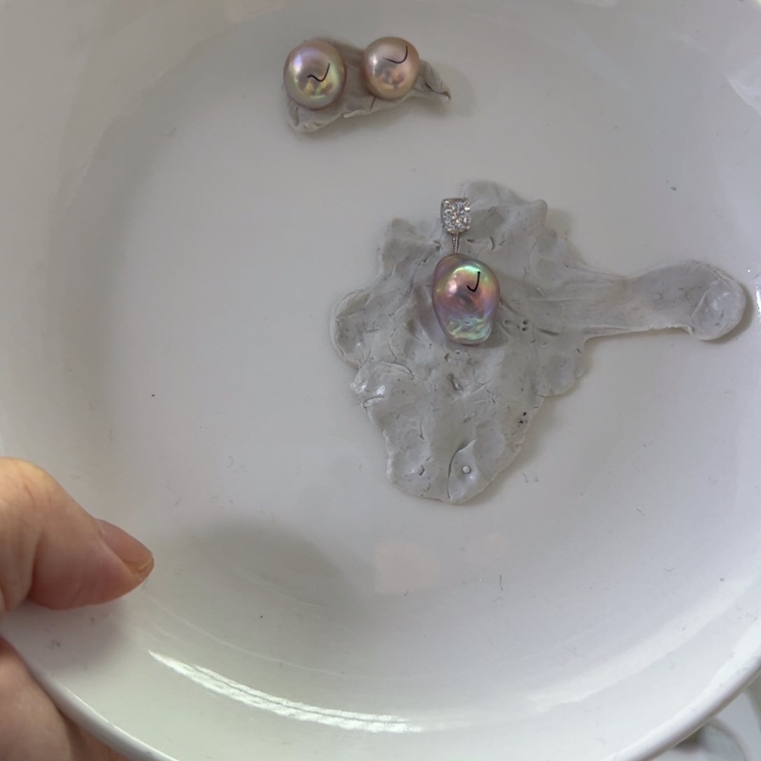 淡水珍珠手绳银S925镶嵌mm 不退换