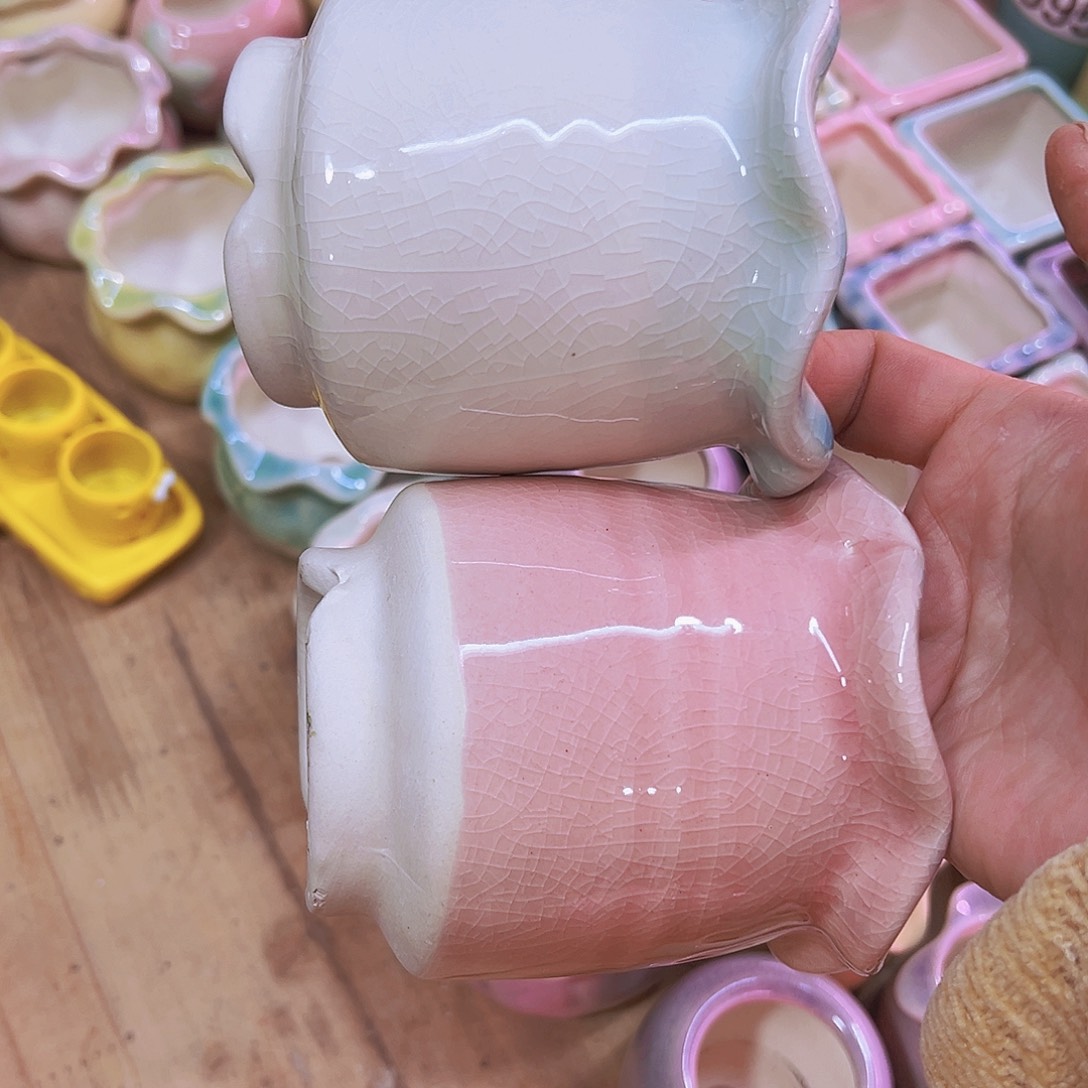 陶瓷花盆当场凑满12包邮