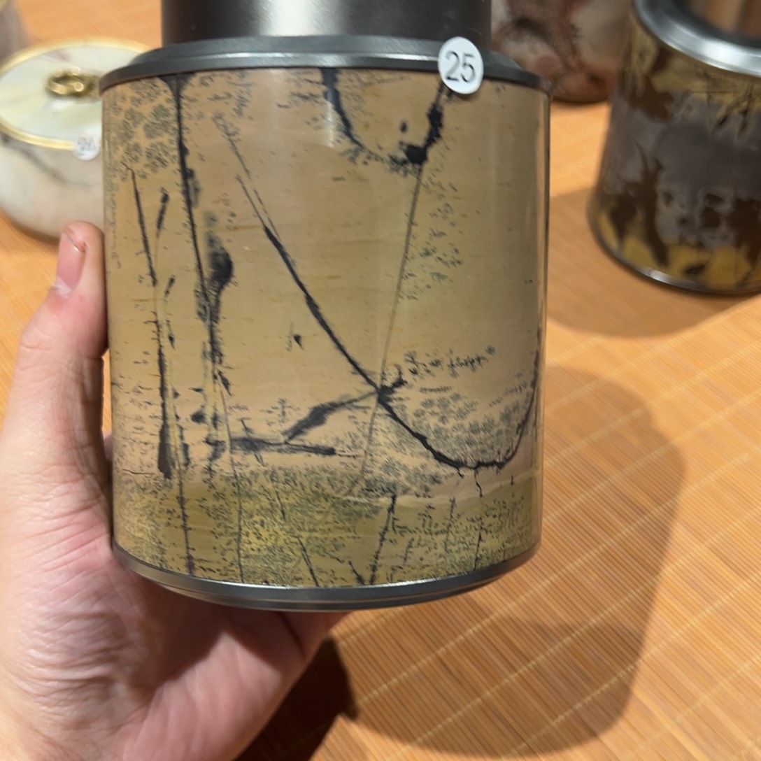 1***油天然国画石茶具套装