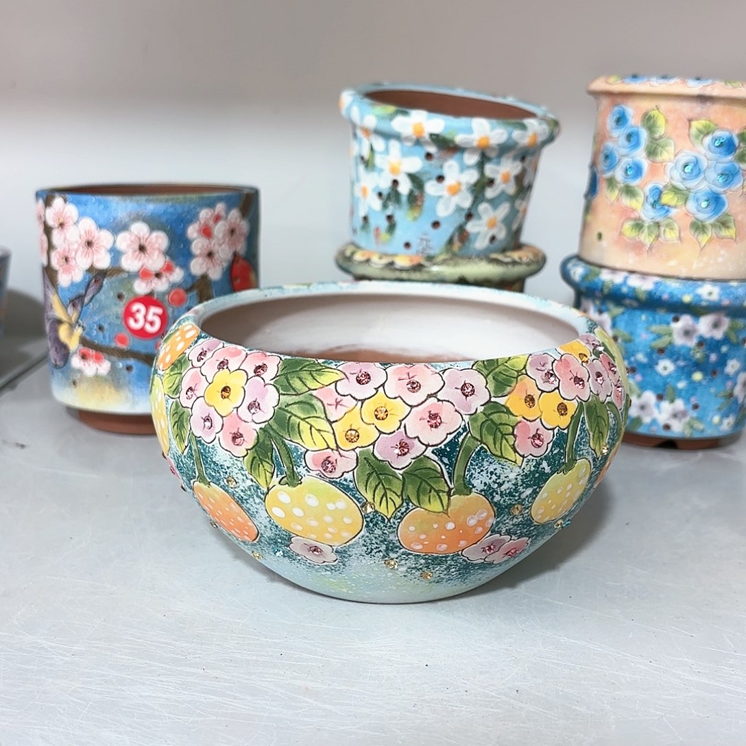 紫砂花盆手工花盆默认微瑕12/9