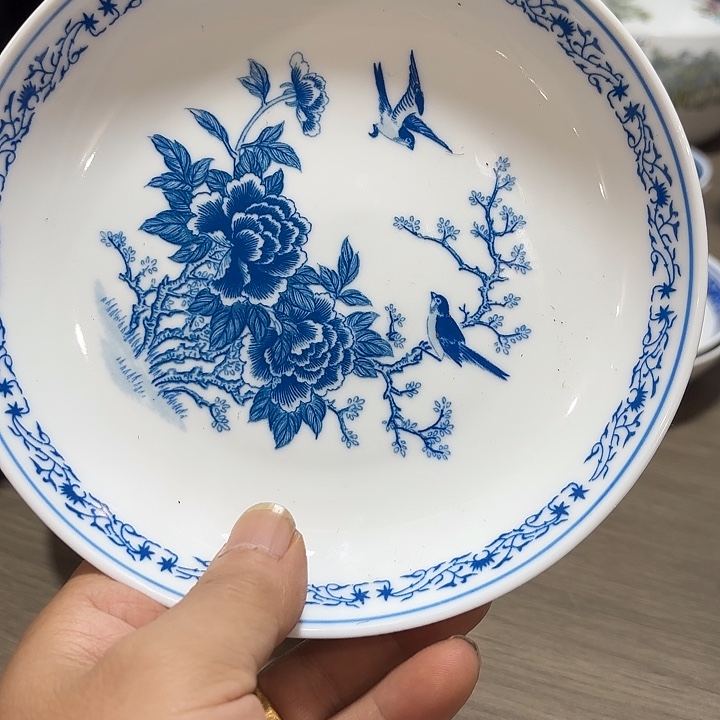 兰花小鸟18公分微瑕