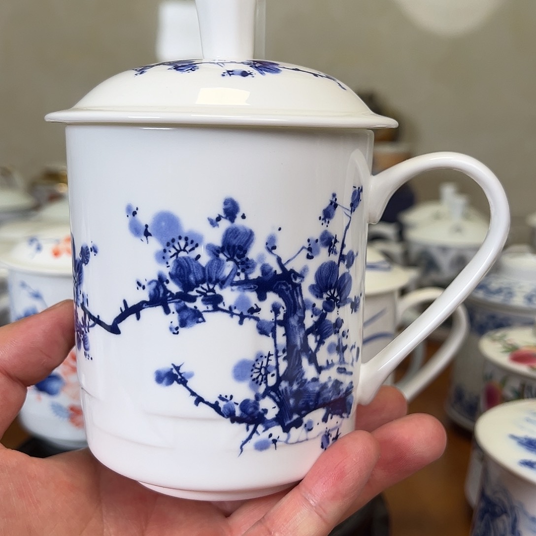 景德镇陶瓷高温办公杯