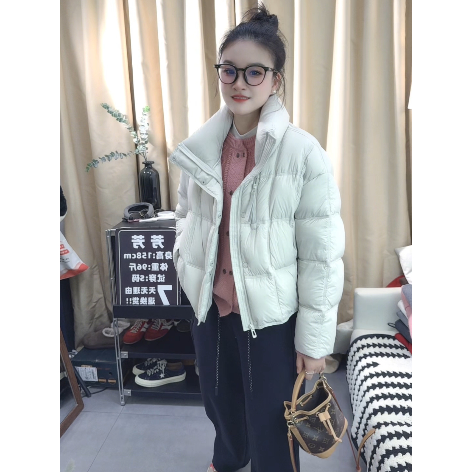 芳芳家【方块鹅绒 】90白鹅绒~正品保障原版原发 ! 冬季保暖鹅绒服