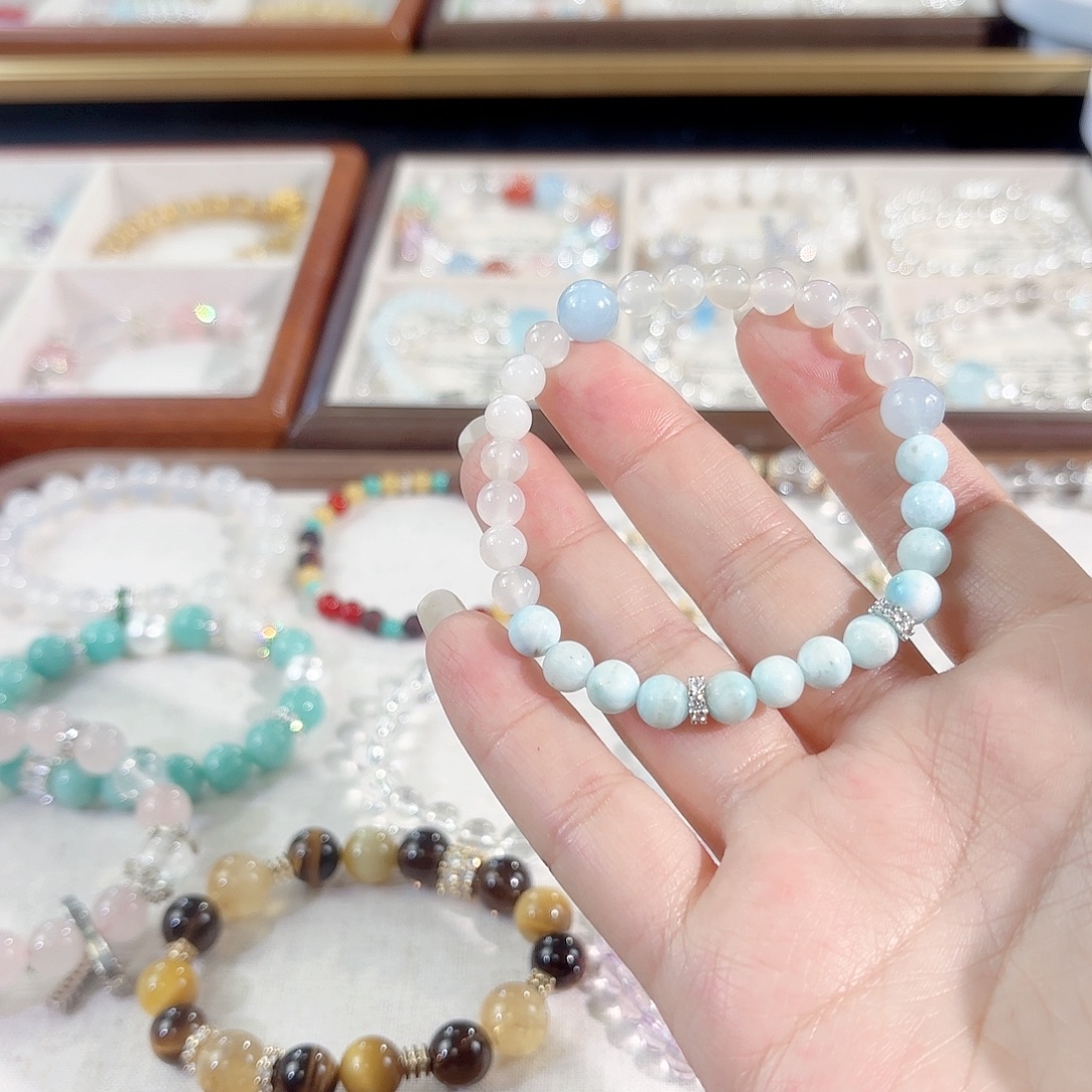 未镶嵌水晶手链海纹石