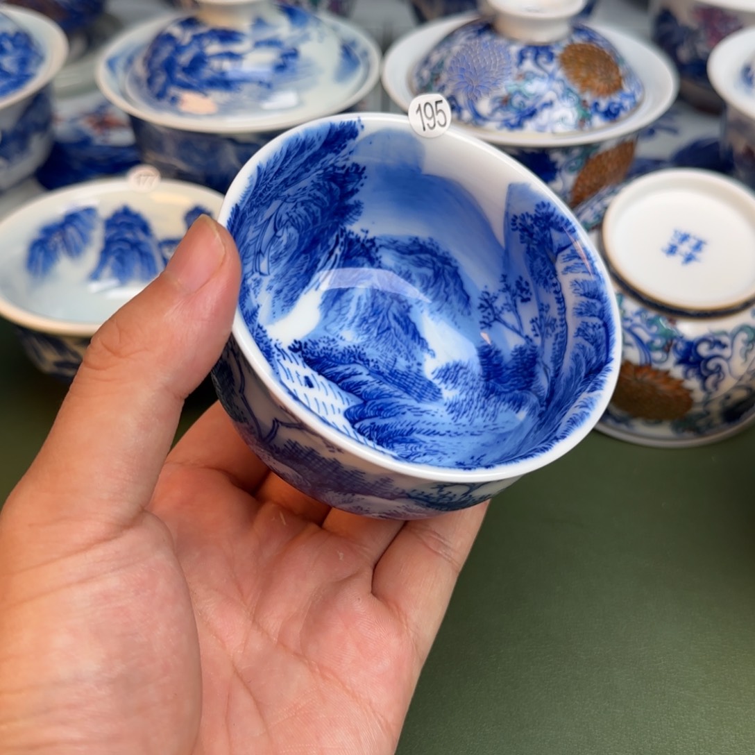 陶彦祖纯手工手绘茶具195